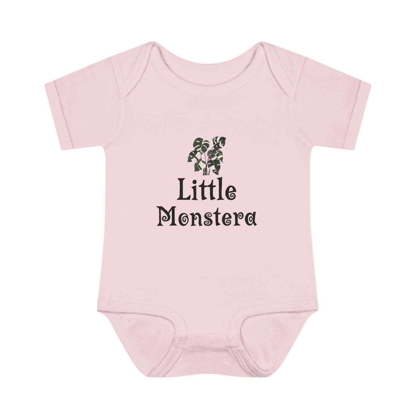Little Monstera Baby Bodysuit — Infant Onesie