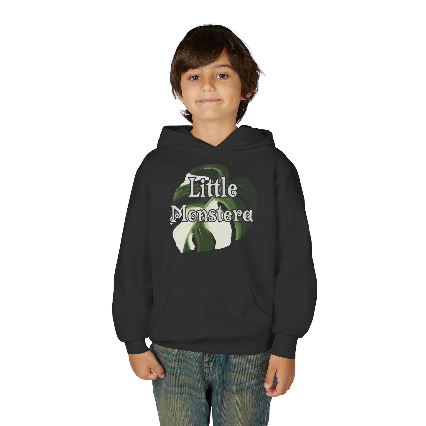 Little Monstera Youth Hoodie