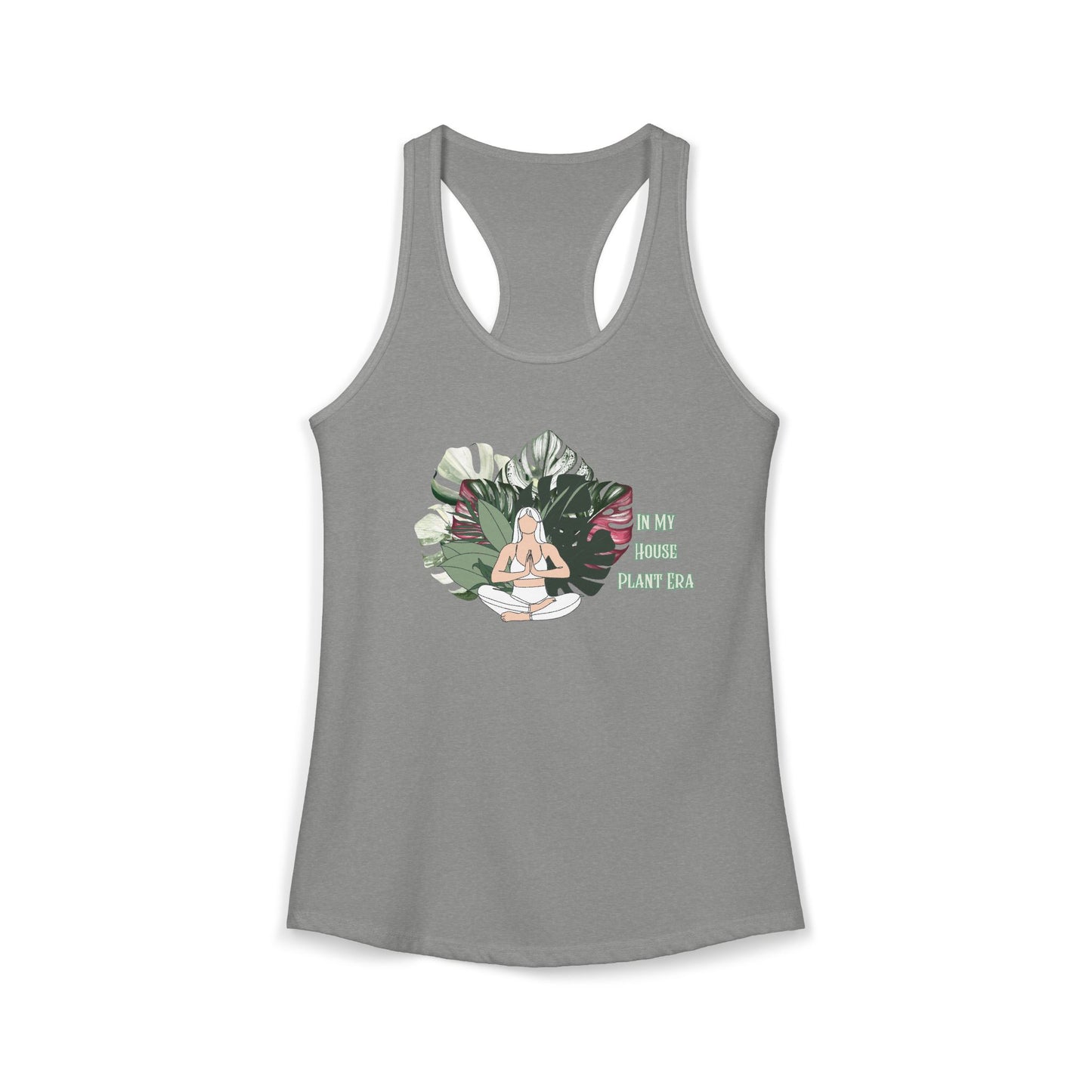 In My House Plant Era Racerback Tank — Women's Plant Lover Tank Top