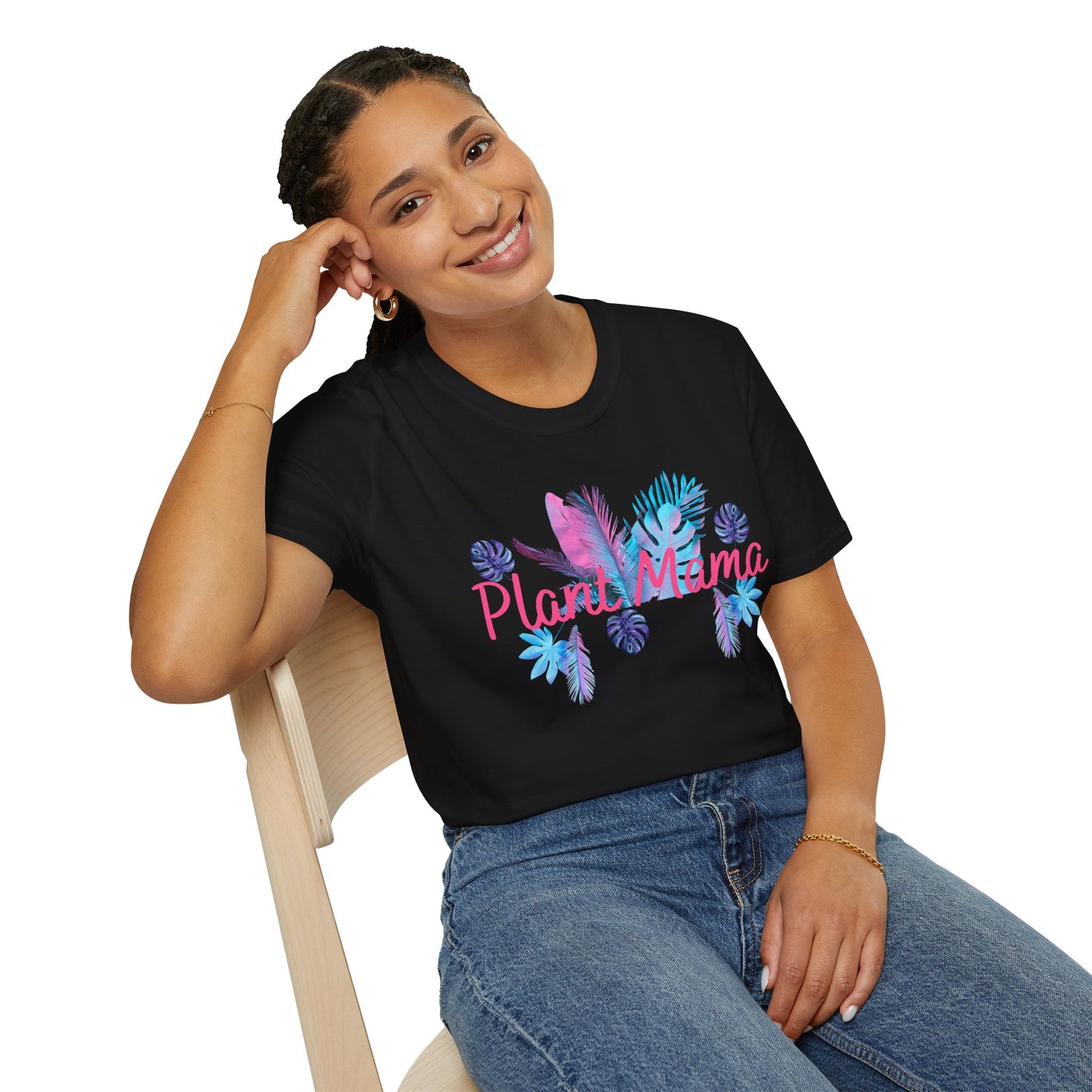 Plant Mama T-Shirt — Plant Tee for Plant Lovers-Unisex Soft Style T-Shirt