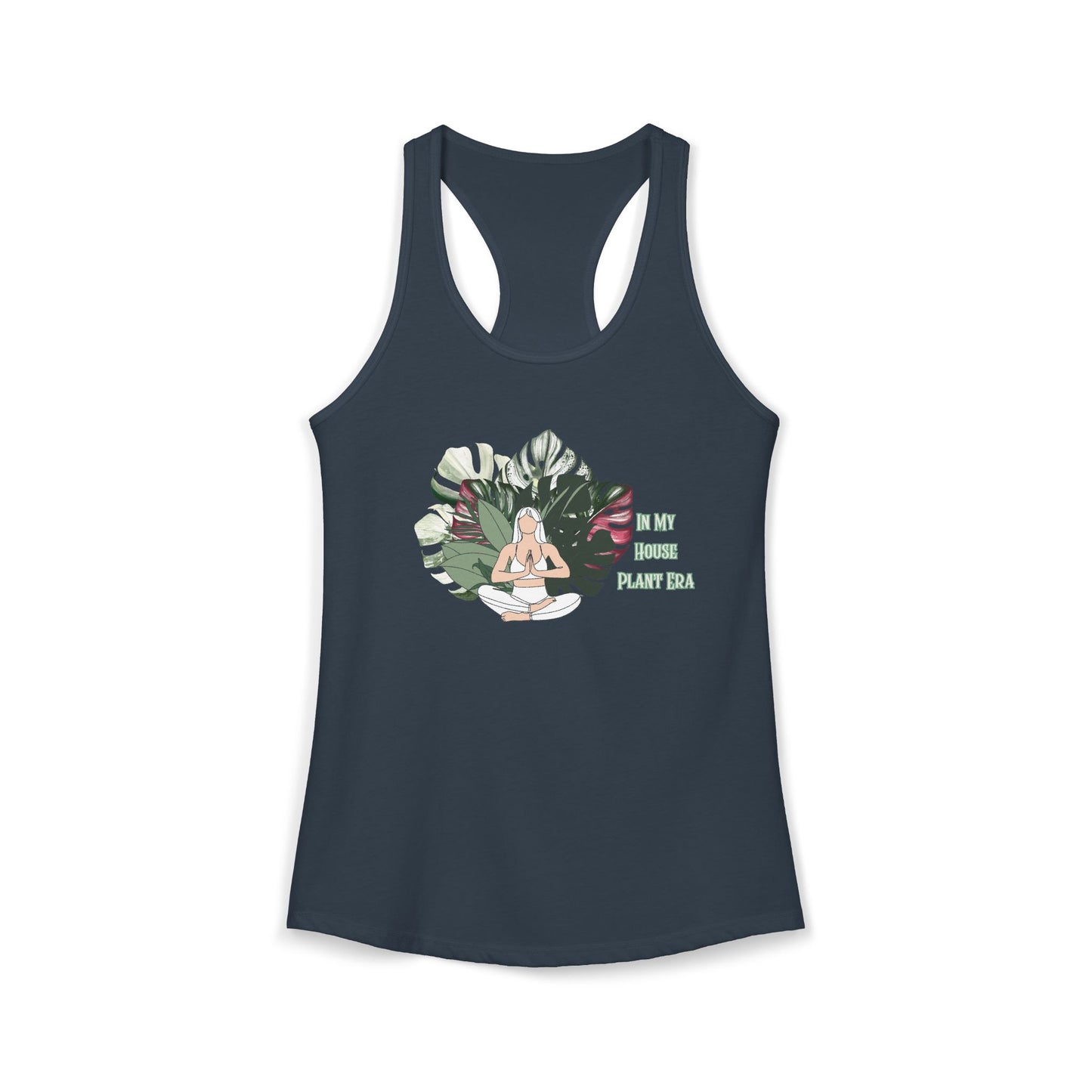 In My House Plant Era Racerback Tank — Women's Plant Lover Tank Top