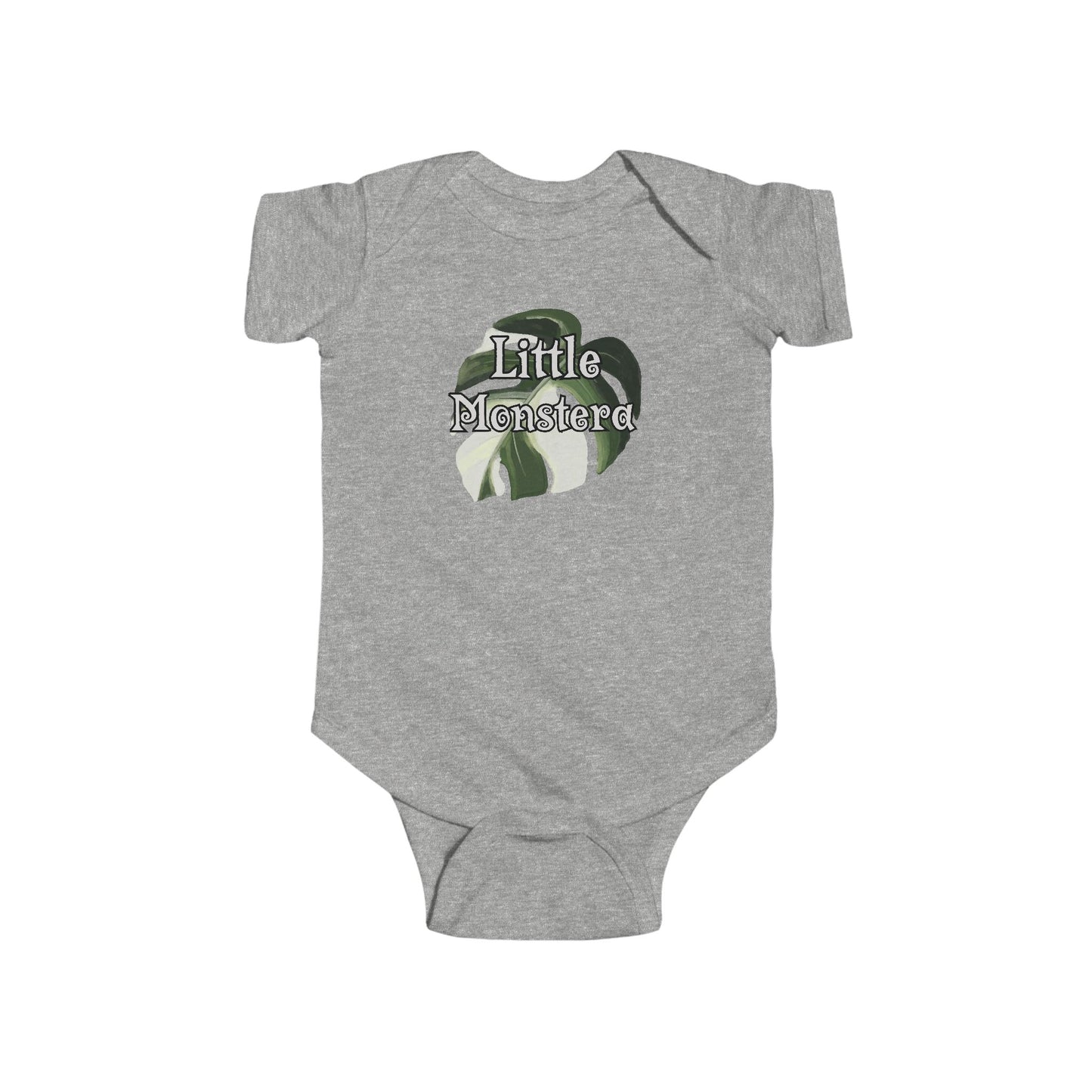 Little Monstera Infant Bodysuit Baby Onesie