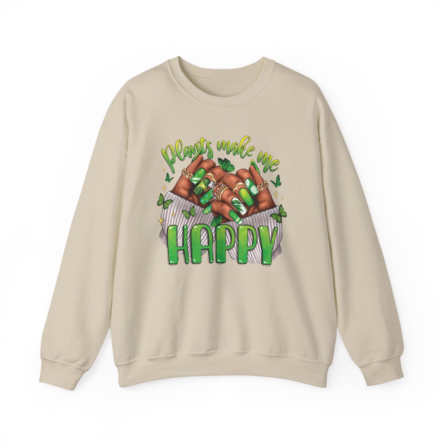 Plants Make Me Happy Sweatshirt
