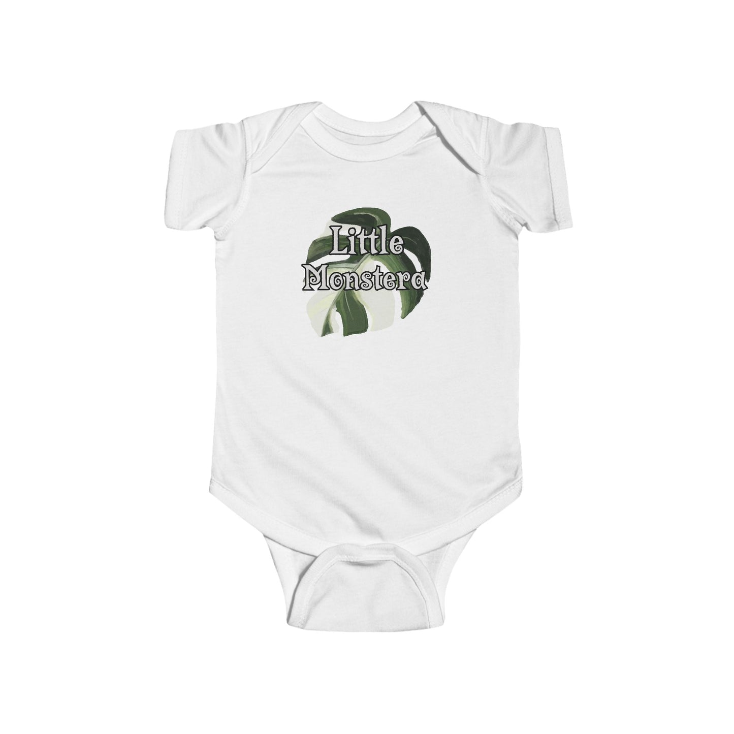 Little Monstera Infant Bodysuit Baby Onesie