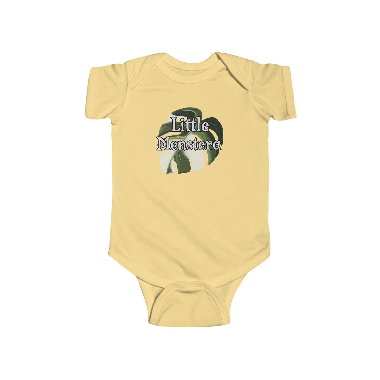 Little Monstera Infant Bodysuit Baby Onesie