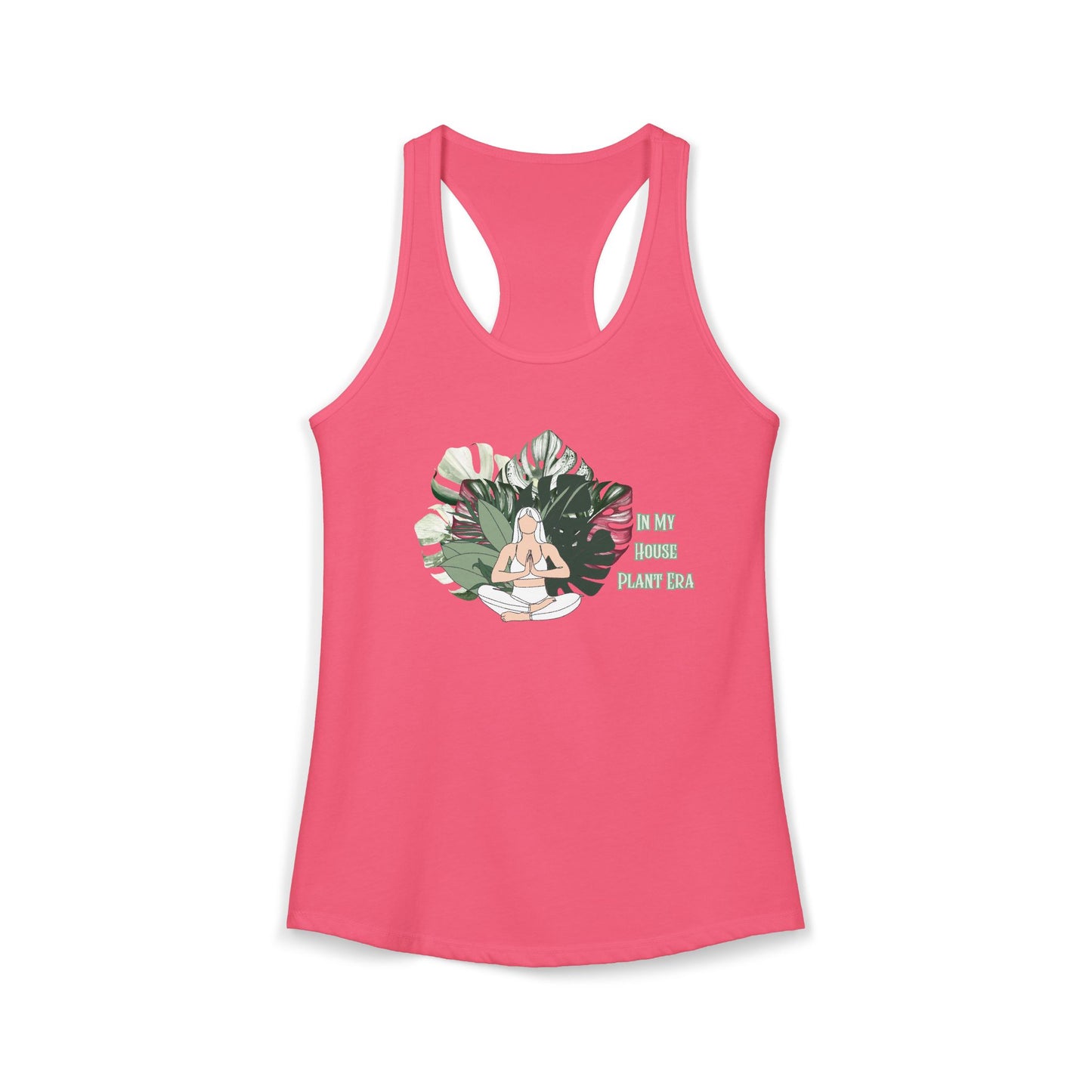 In My House Plant Era Racerback Tank — Women's Plant Lover Tank Top