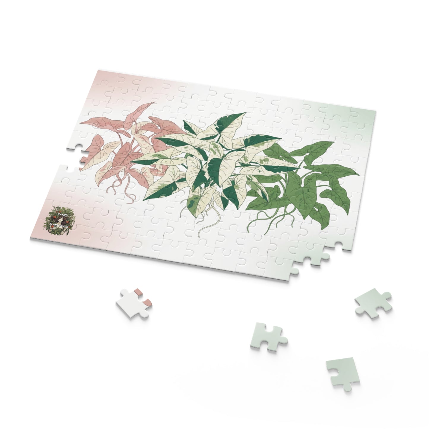 Syngonium Jigsaw Puzzle – 120/252/500-Piece Botanical Puzzle