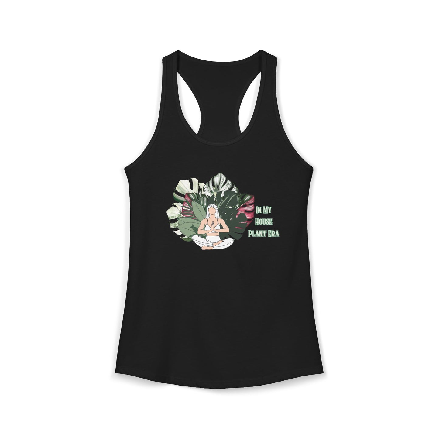 In My House Plant Era Racerback Tank — Women's Plant Lover Tank Top