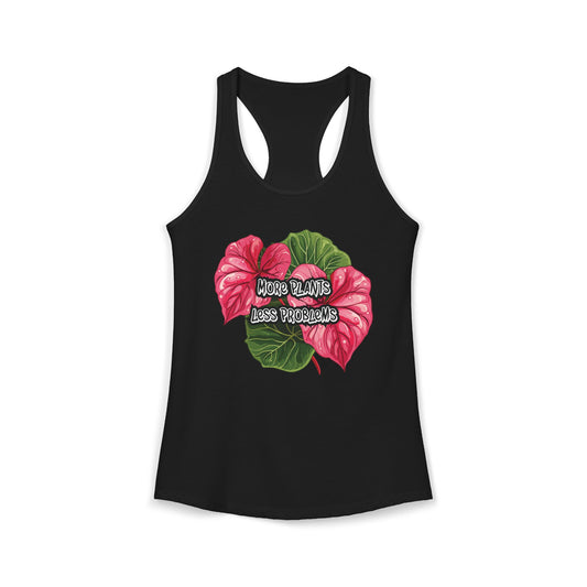 Women's Racerback Tank — Custom Descriptive Graphic