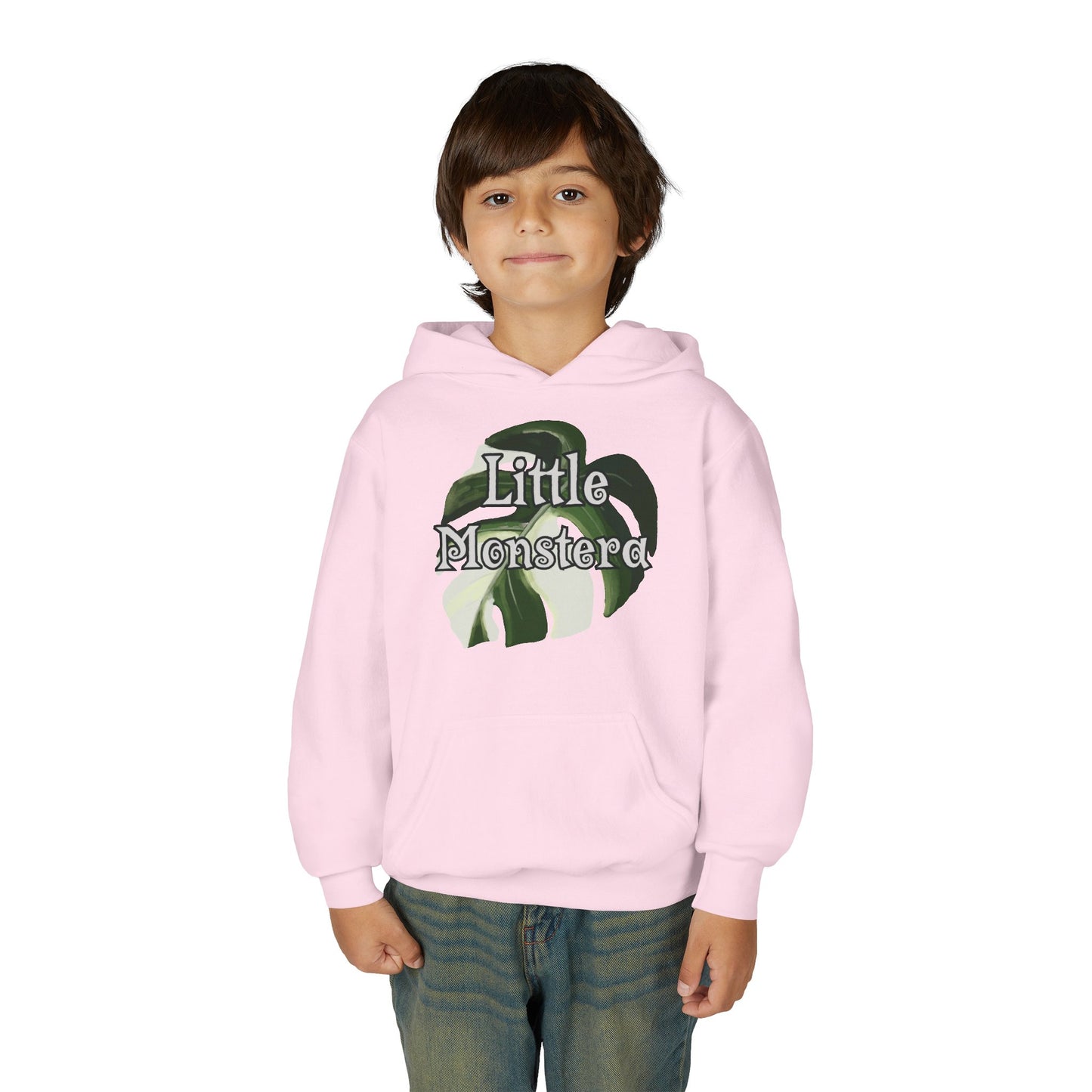 Little Monstera Youth Hoodie