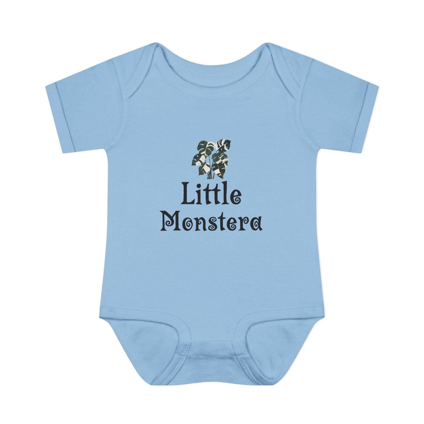 Little Monstera Baby Bodysuit — Infant Onesie