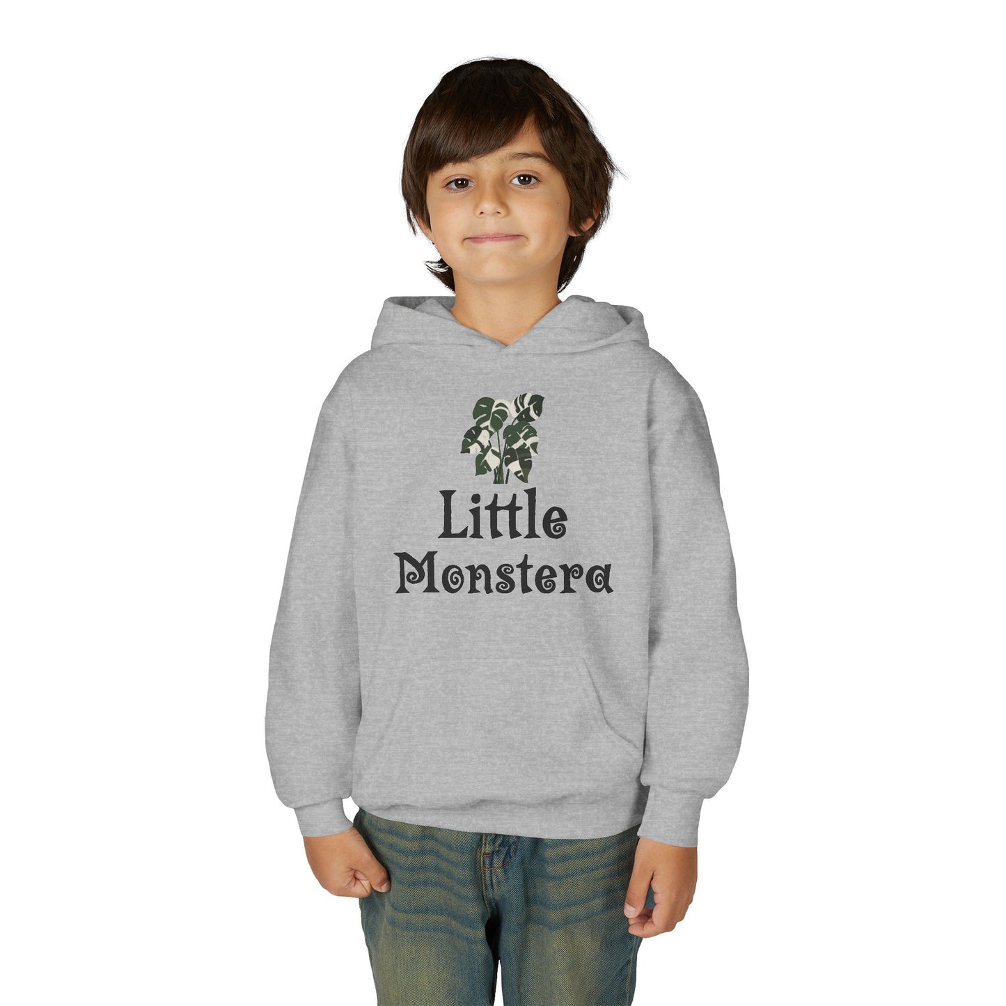 Little Monstera Youth Hoodie