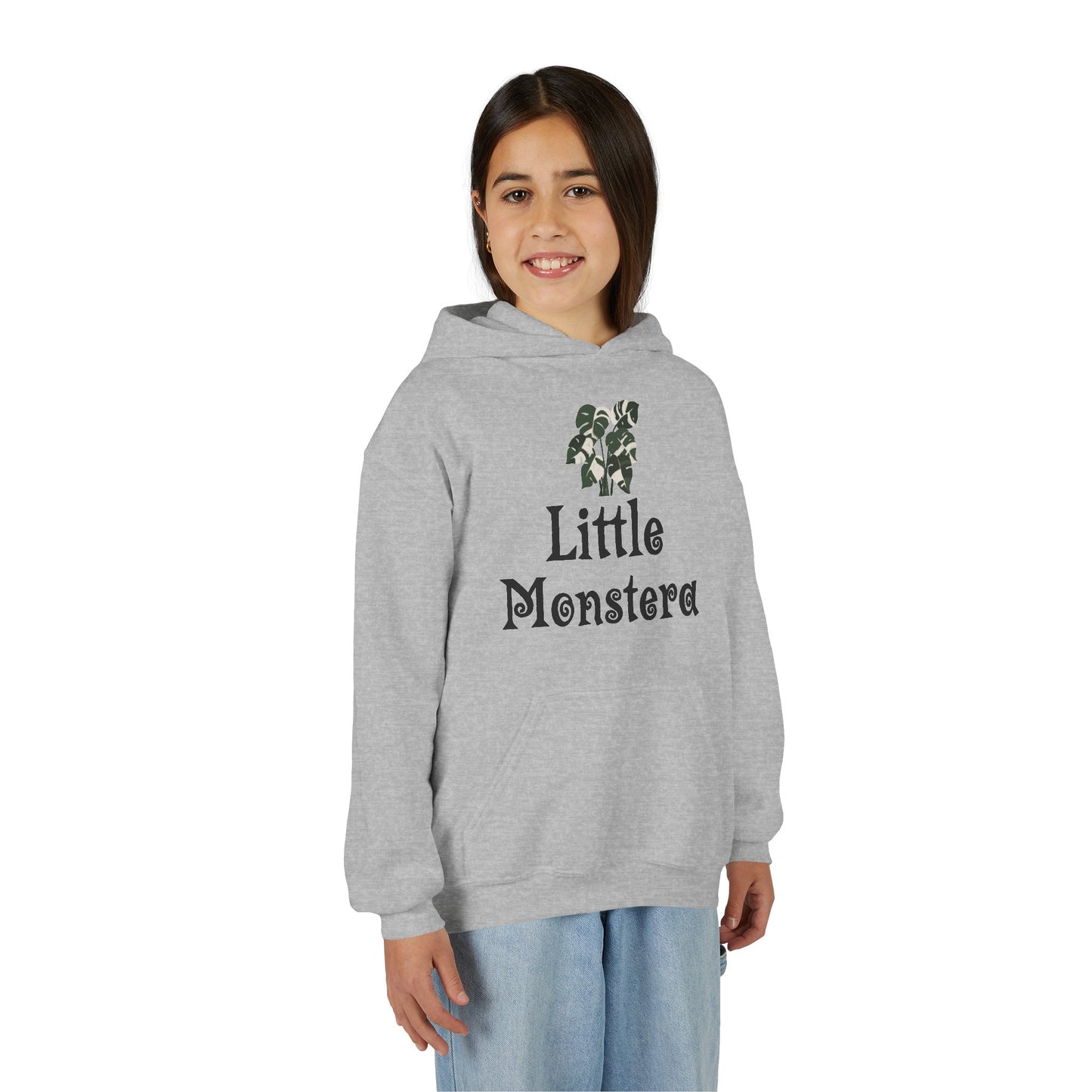 Little Monstera Youth Hoodie