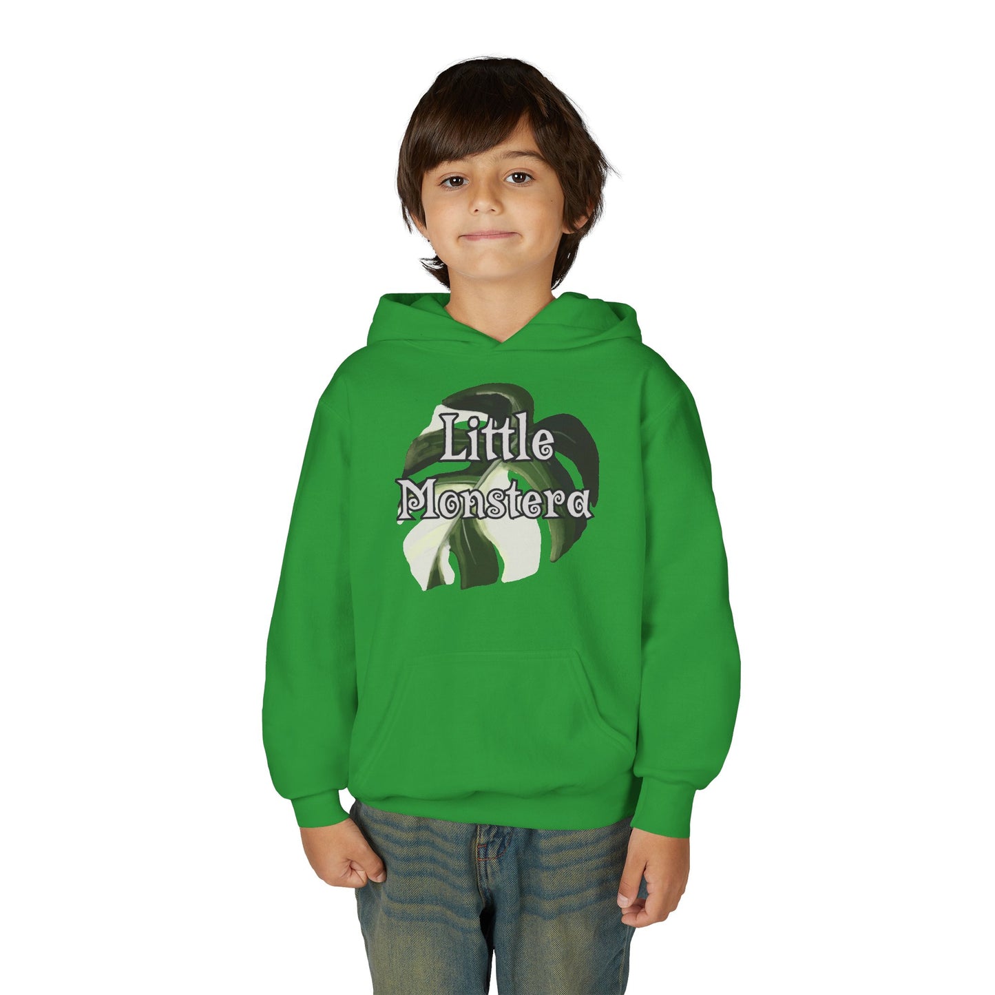 Little Monstera Youth Hoodie