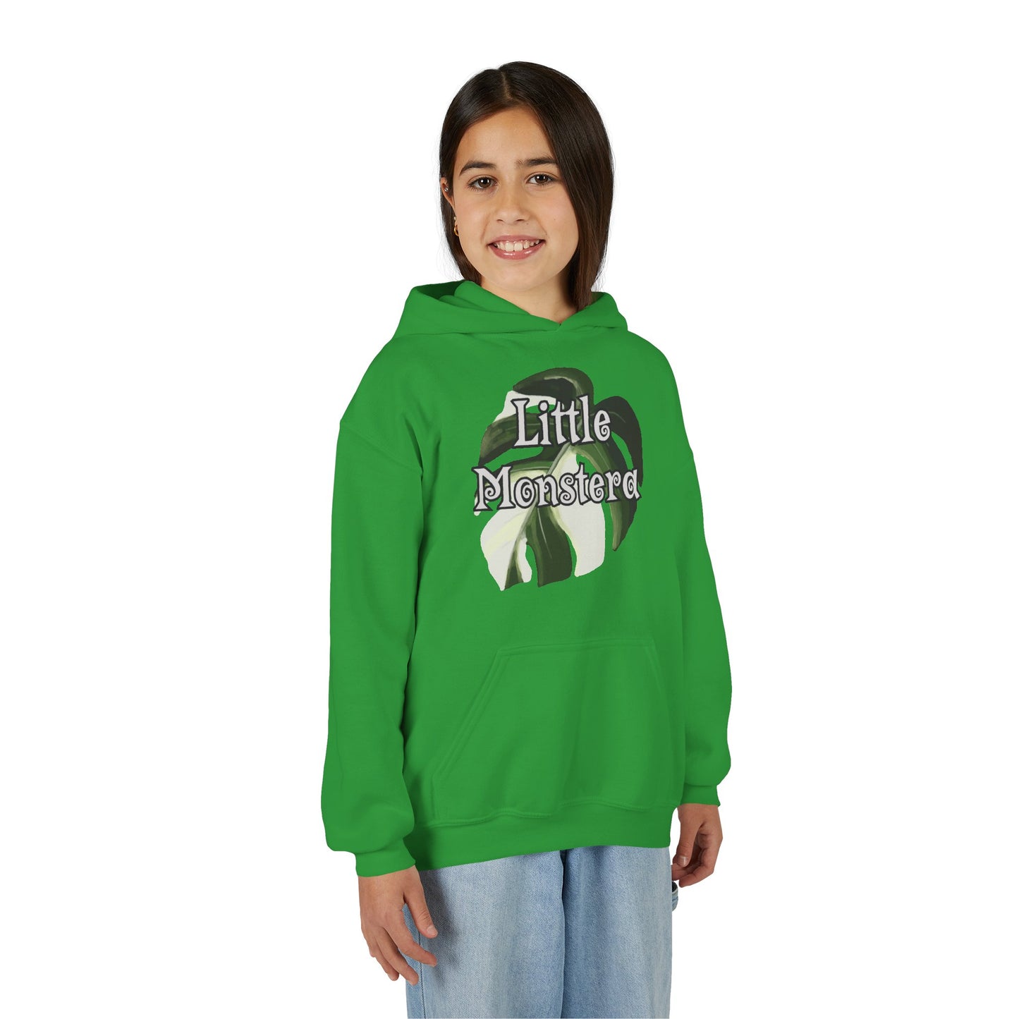 Little Monstera Youth Hoodie