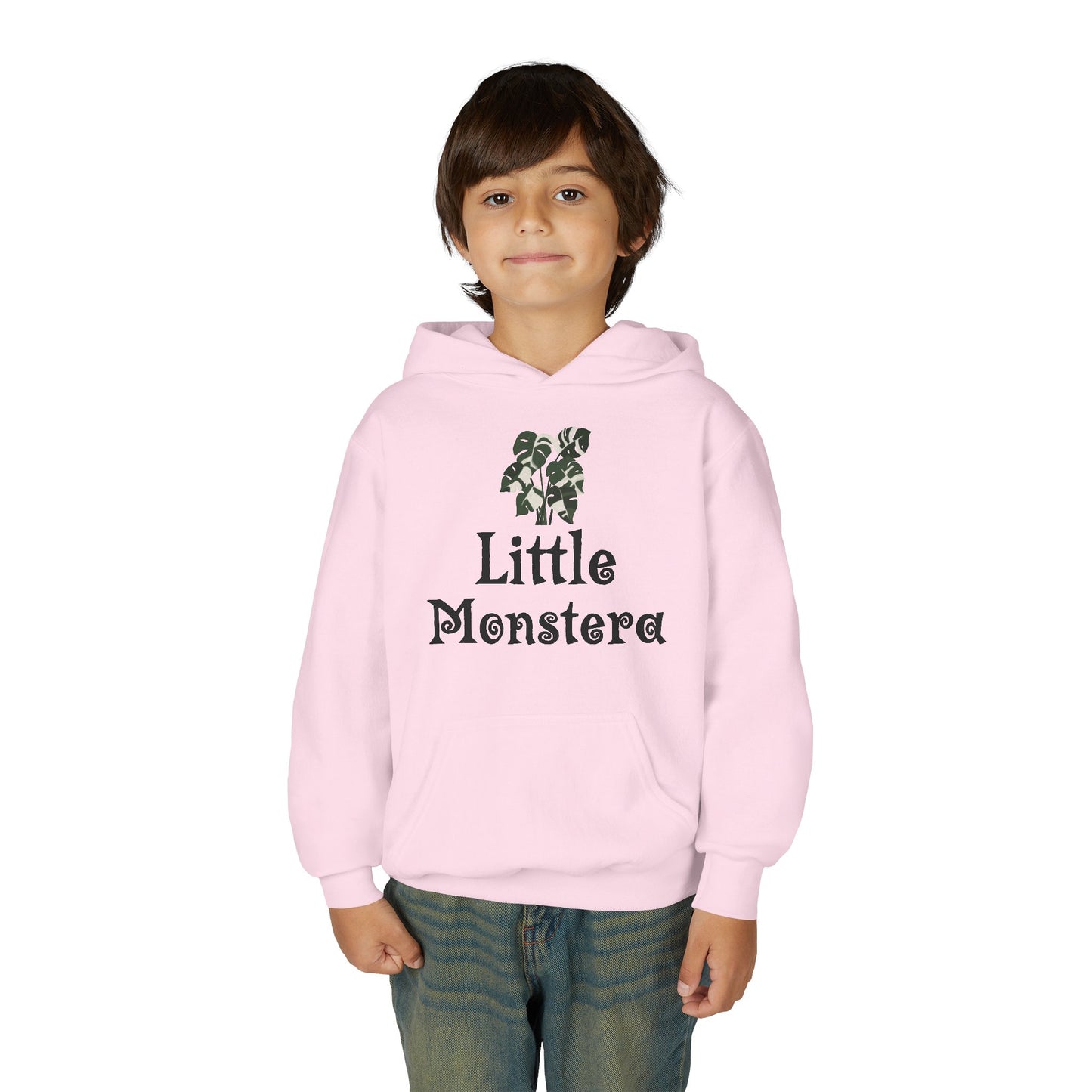 Little Monstera Youth Hoodie