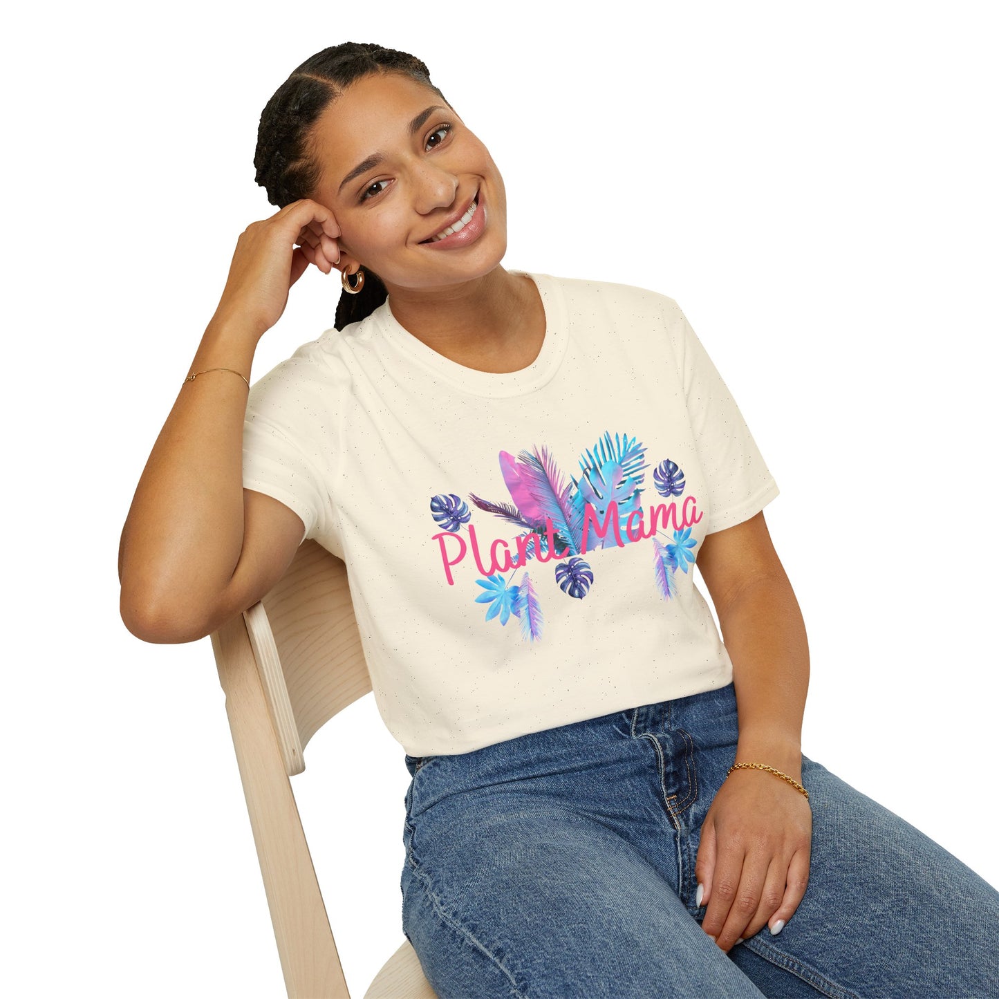 Plant Mama T-Shirt — Plant Tee for Plant Lovers-Unisex Soft Style T-Shirt