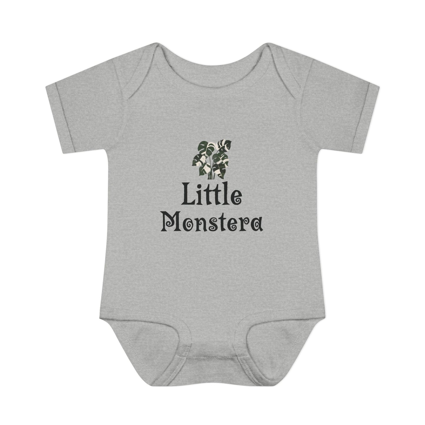 Little Monstera Baby Bodysuit — Infant Onesie