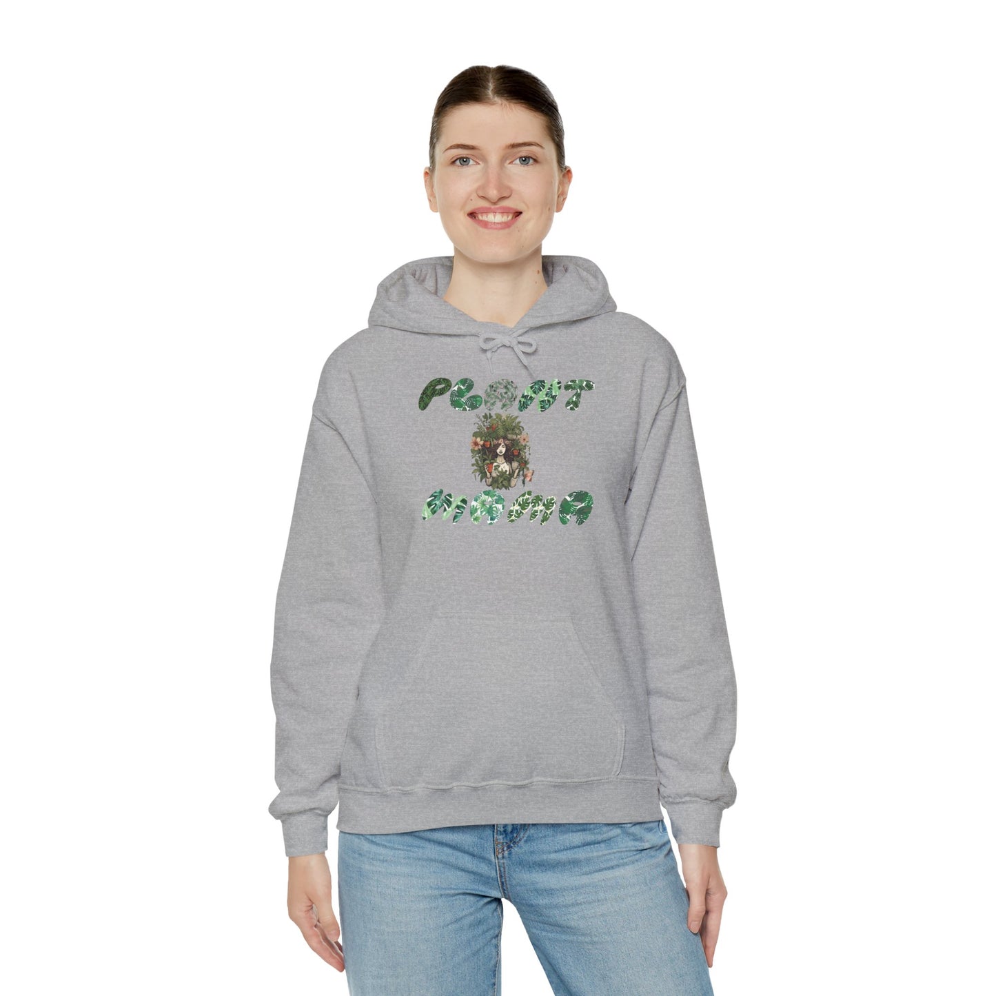 Plant Mama Hoodie — Floral Hooded Sweatshirt