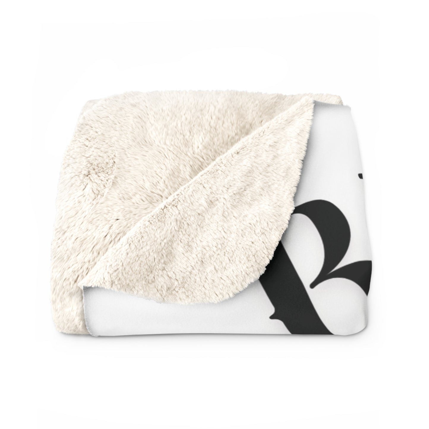Begonia Mama Sherpa Blanket — Cozy Plant Mom Fleece Throw