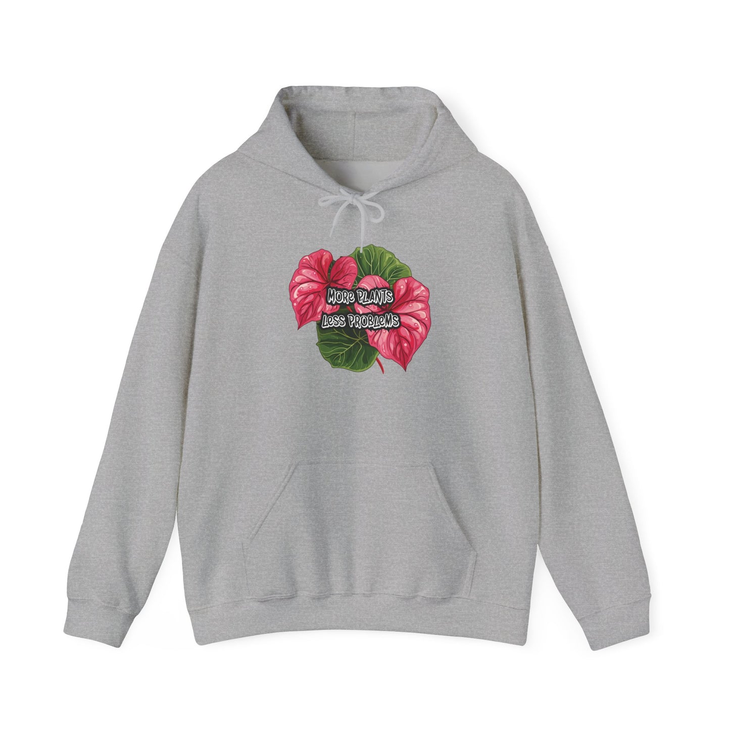More Plants Less Problems — Floral Graphic Sweatshirt