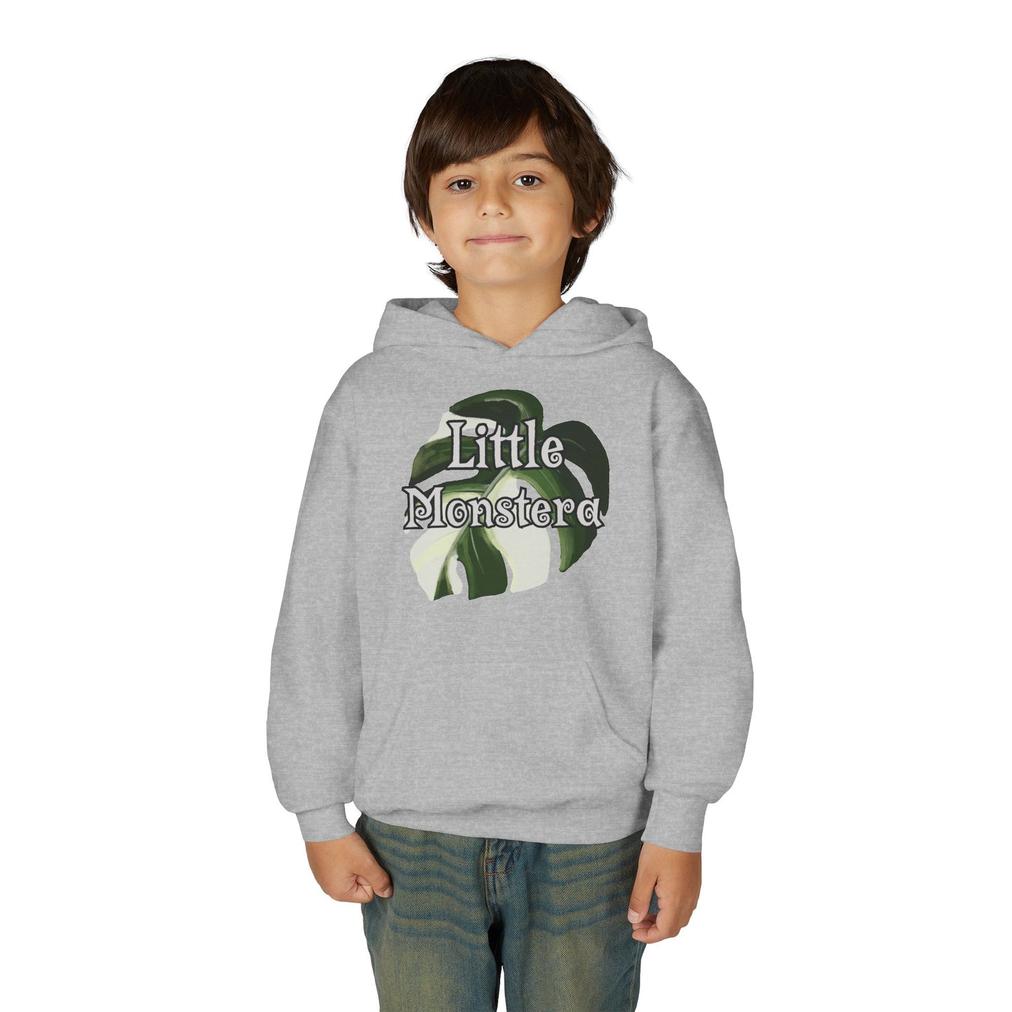 Little Monstera Youth Hoodie