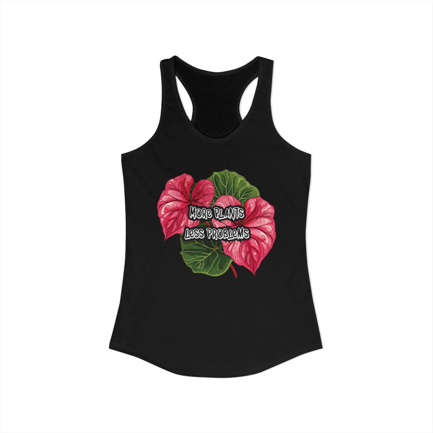 Women's Racerback Tank — Custom Descriptive Graphic
