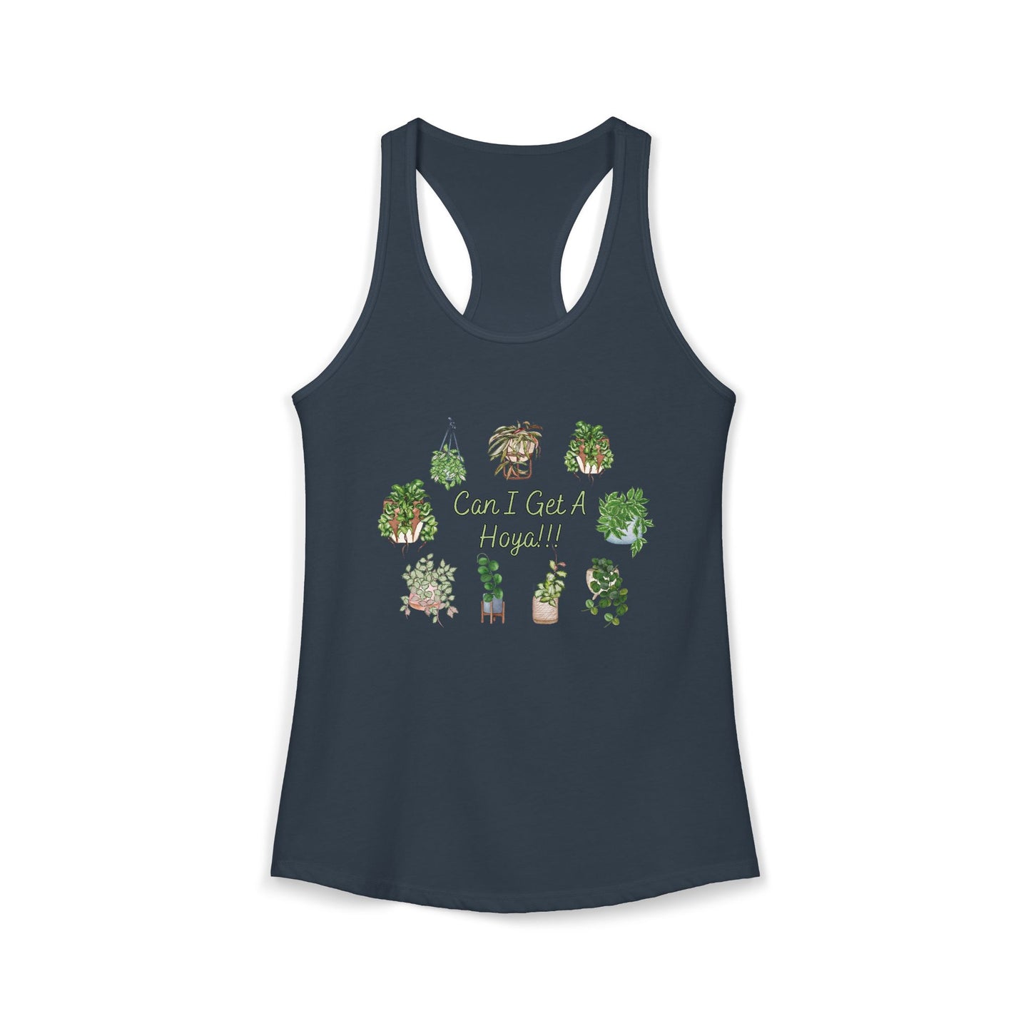 Can I Get A Hoya - Women's Ideal Racerback Tank