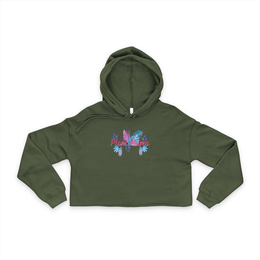 Plant Mama Cropped Hoodie