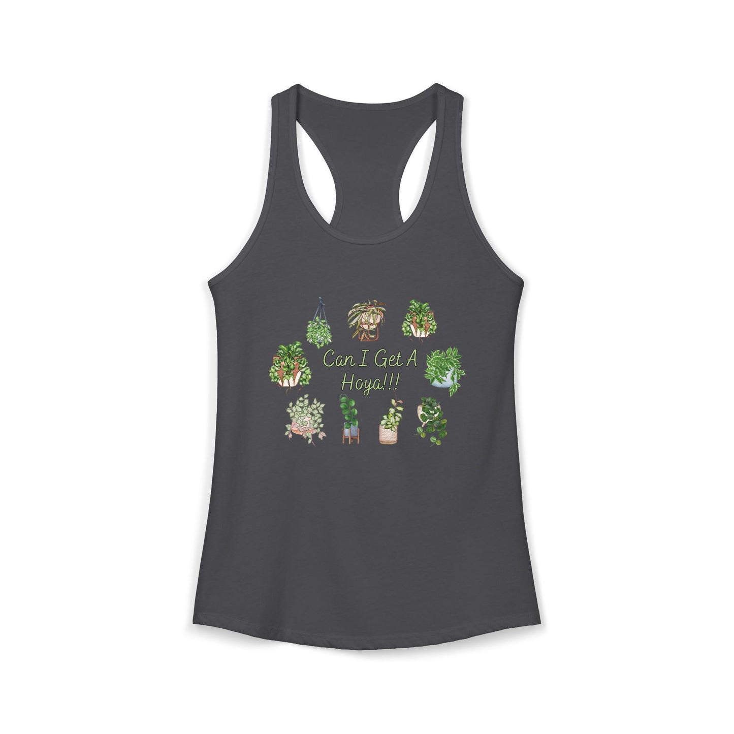 Can I Get A Hoya - Women's Ideal Racerback Tank