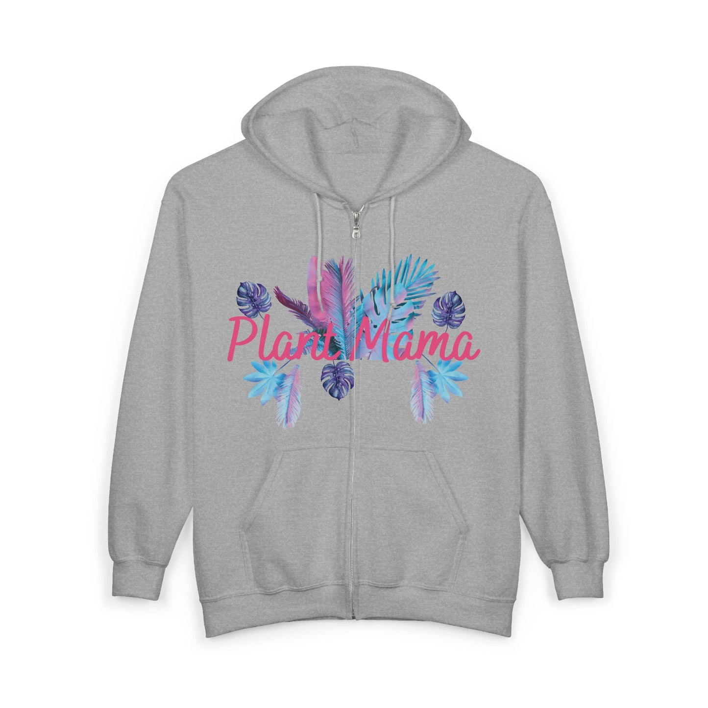 Plant Mama Zip Hoodie –Plant Mama Full-Zip Sweatshirt