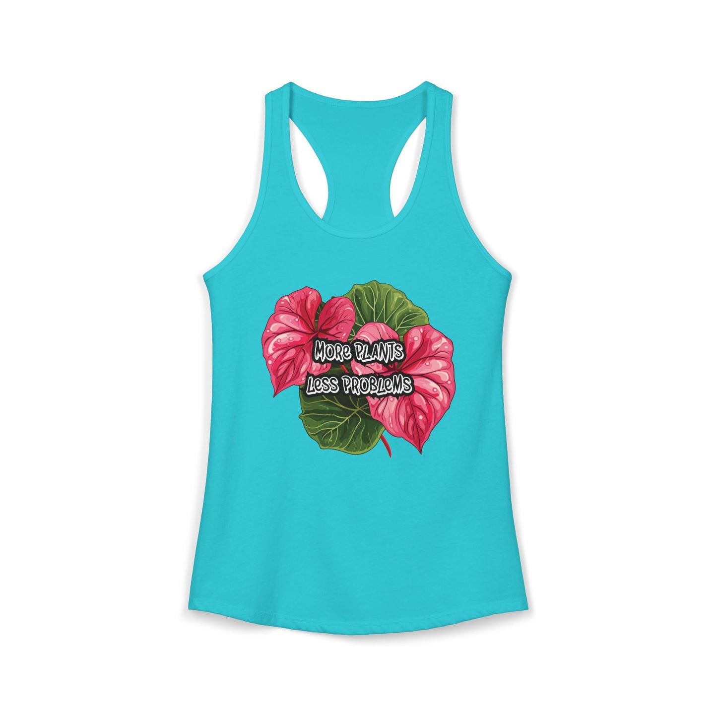 Women's Racerback Tank — Custom Descriptive Graphic