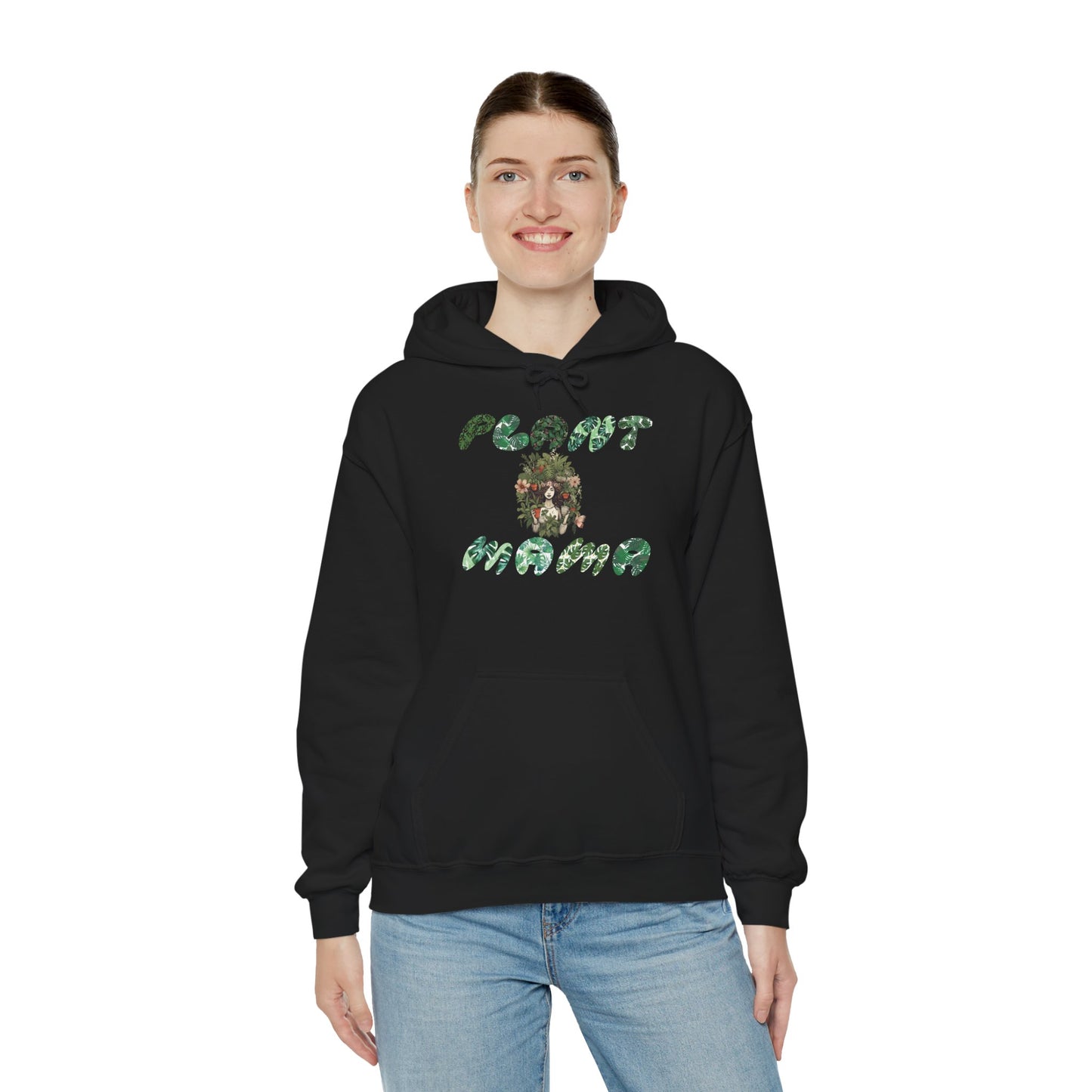 Plant Mama Hoodie — Floral Hooded Sweatshirt