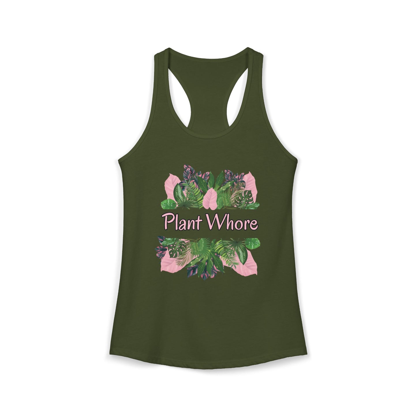Plant Whore - Women's Ideal Racerback Tank