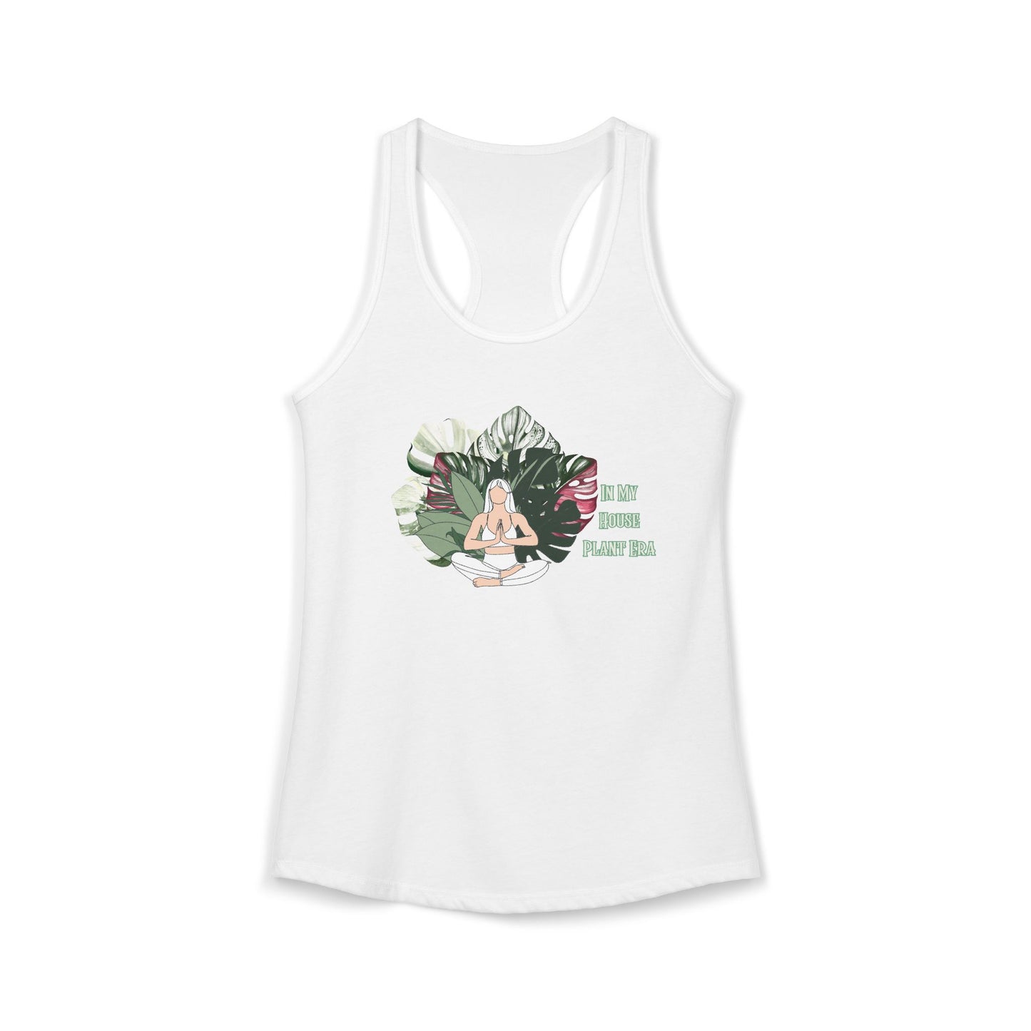 In My House Plant Era Racerback Tank — Women's Plant Lover Tank Top