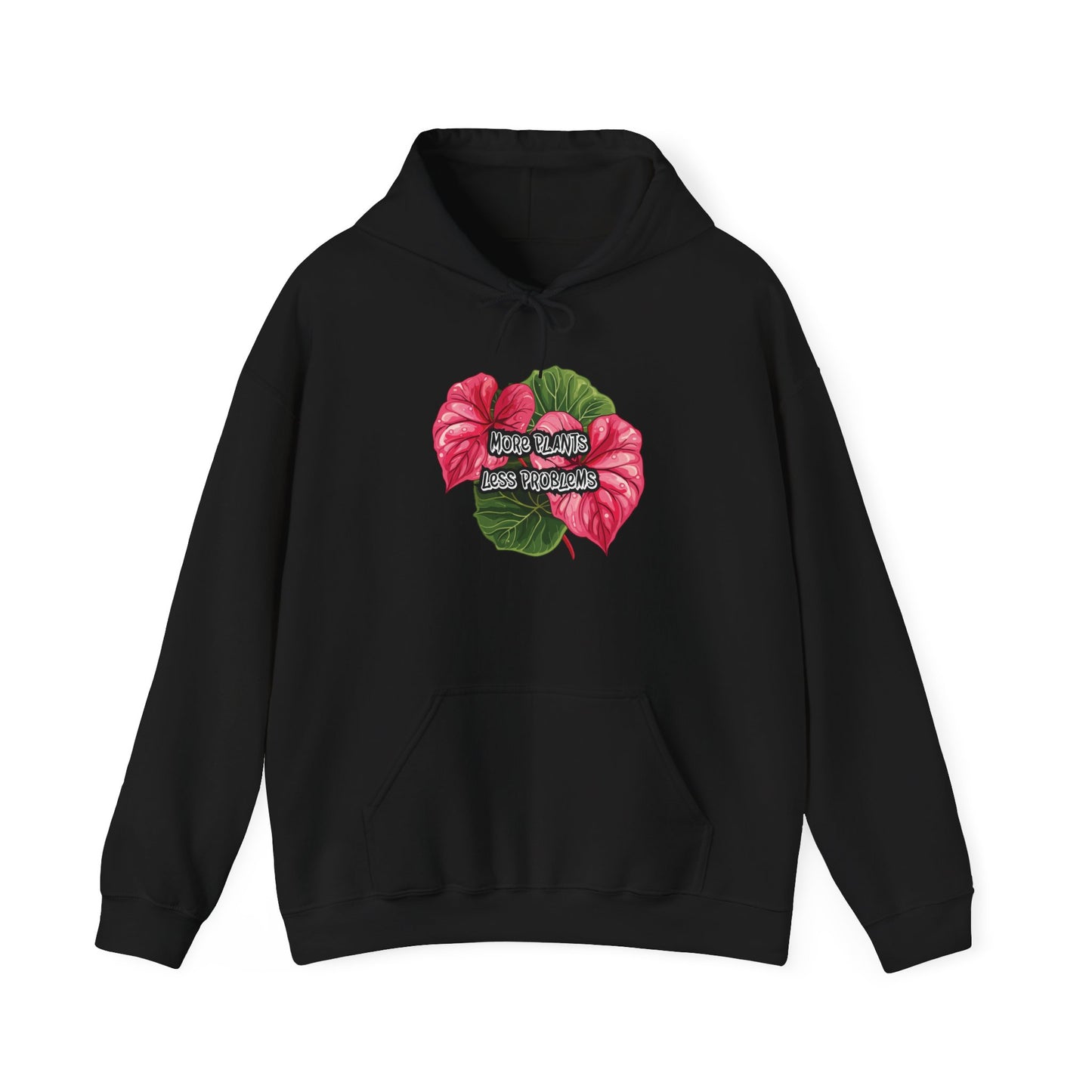 More Plants Less Problems — Floral Graphic Sweatshirt