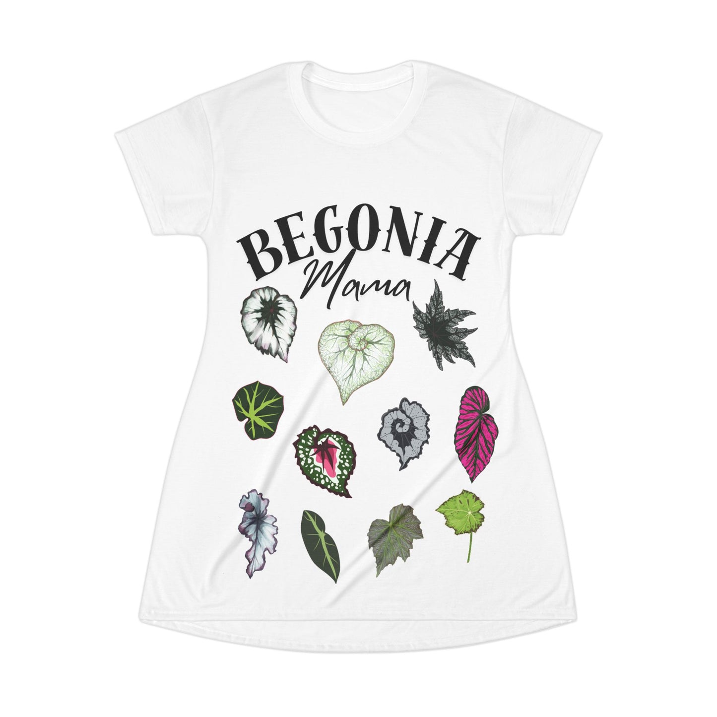 Begonia Mama T-Shirt Dress