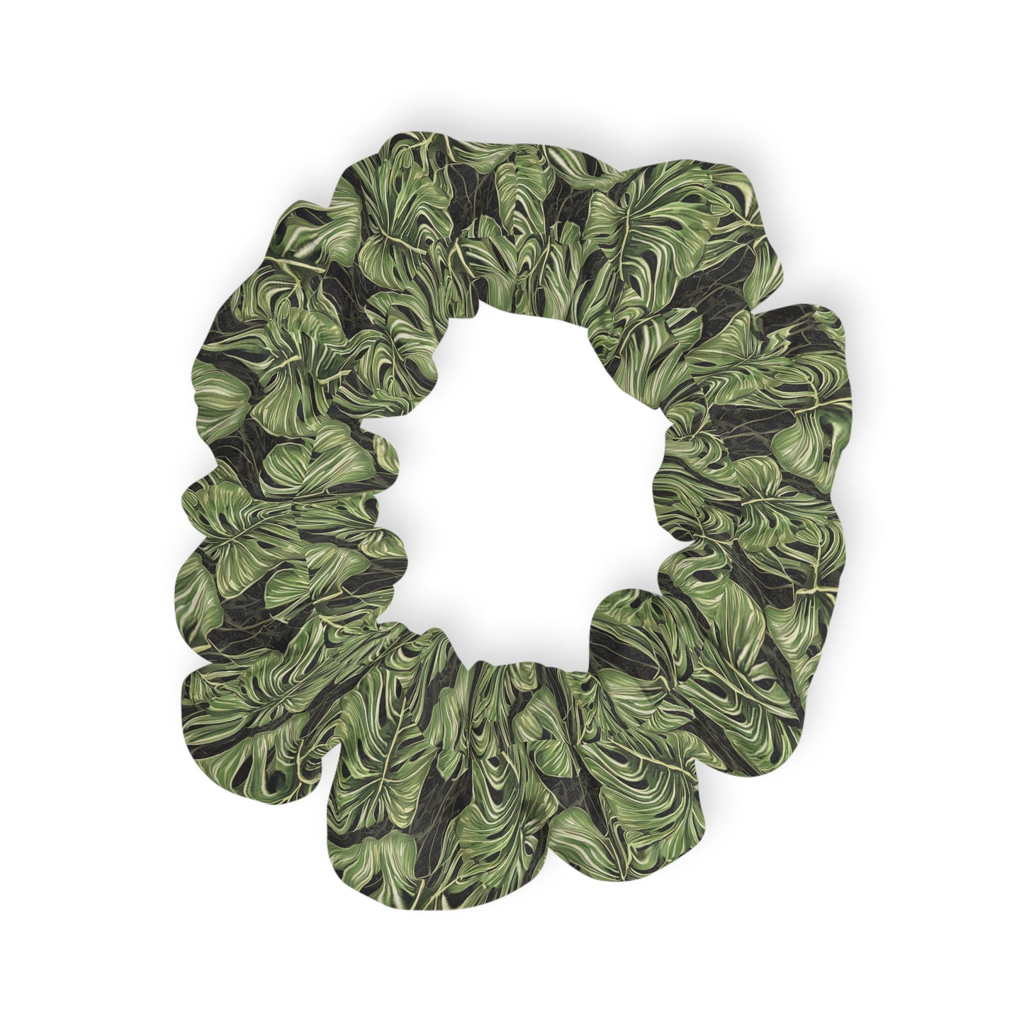 Monstera Scrunchie — Monstera Hair Accessory