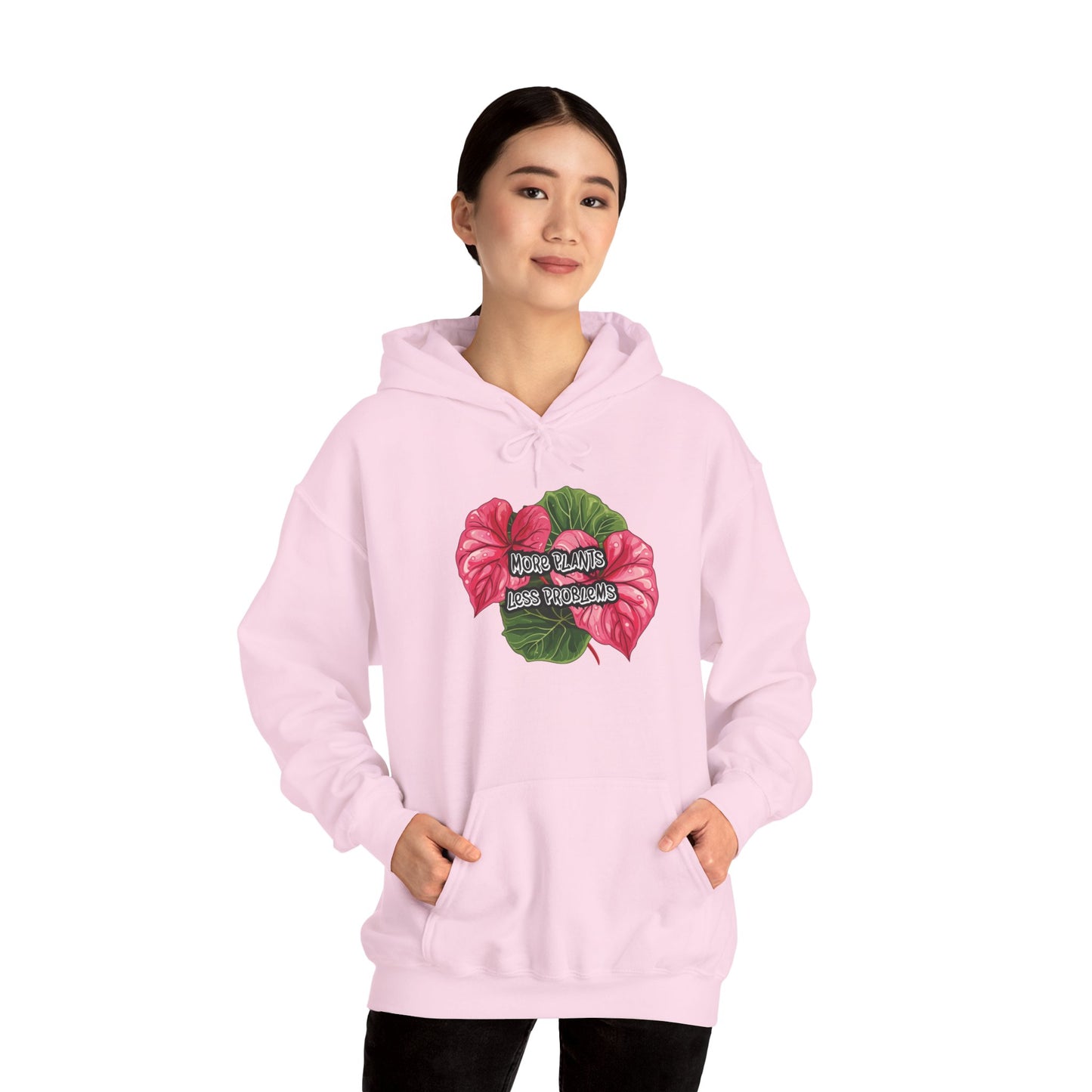 More Plants Less Problems — Floral Graphic Sweatshirt