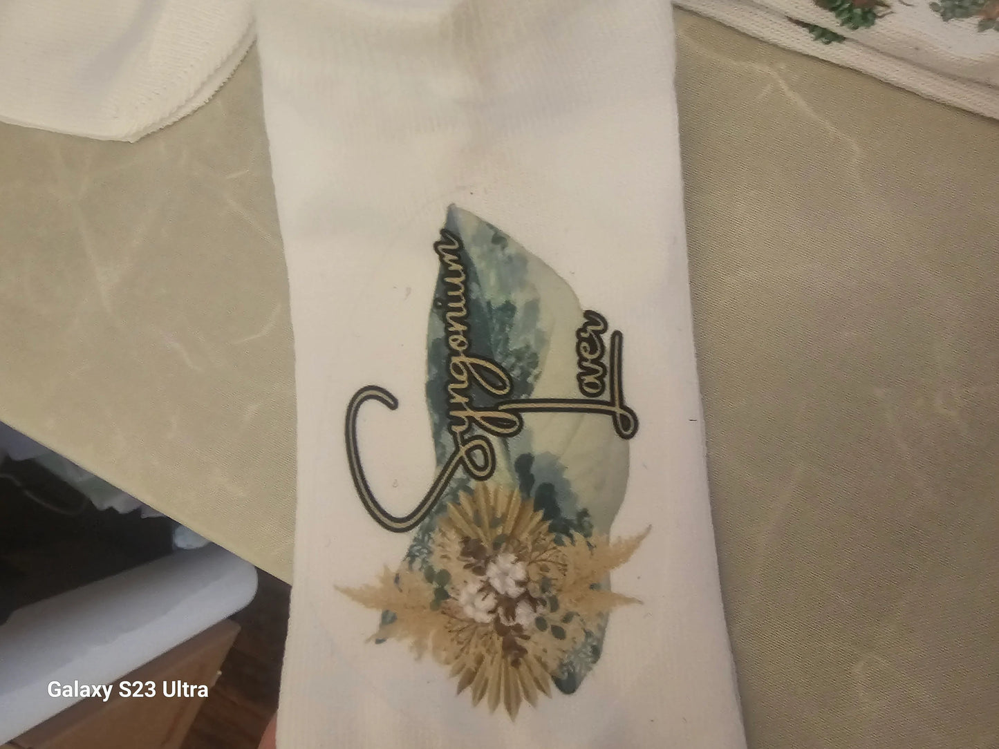 Syngonium Lover Socks